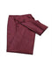 Men'S Burgundy Sharkskin Metallic Pants
