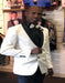 Men's White Shawl Label Cheap Priced Designer Fashion Dress Casual Blazer On Sale One Chest Pocket One Button Blazer
