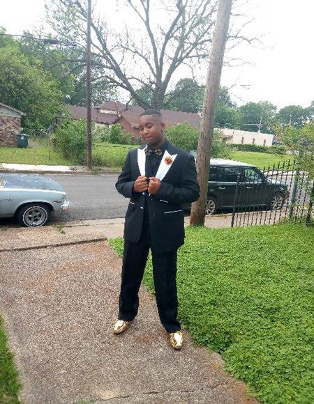 Men's Black One Buttons Tuxedo