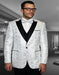 Bellagio IV White 1-Button Peak Tuxedo