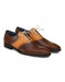 Men's Brown ~ Tan Lace Up Cap Toe