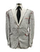 Men's White Two Button Suit