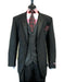 Black 2 Button  Suit
