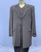 Men's Bold Chalk Stripe Grey Pinstripe Zoot Suit