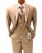Men's Tan Suit Two Button