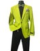 Lime Green Men's Solid Sports Coats