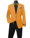 Orange Men's Solid Sports Coats
