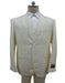 Linen-2BV Off White Suit