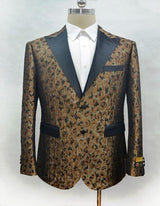 Men's Fashion Camo Ostrich looking Suits