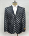 Men'S Fashion Black-White Suit