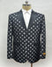 Men'S Fashion Black-White Suit
