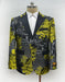 Men's Fashion Gold Suit