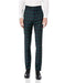 Men'S Tartan Olive Green ~ Blue Pattern Plaid Flat Front Pants