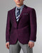 Men's Purple Linen Suit