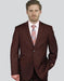 Giorgio Fiorelli Suit Men's Solid Brown Suit