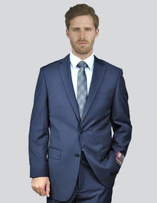 Giorgio Fiorelli Suit Men's  Solid Dark Navy Suit