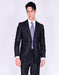 Mantoni Suit Brand Suit Solid Gray- High End Suits - High Quality Suits