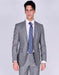 Mantoni Suit Brand Suit Light Gray- High End Suits - High Quality Suits
