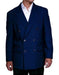 Men's Suit Dark Navy Slim Fit Blazer Double Blazer