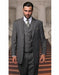Oxford Gray Athletic Cut Classic Suits Men's suit