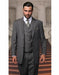 Oxford Gray Athletic Cut Classic Suits Men's suit
