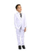 White Father and son / Dad and baby Matching Suits