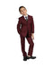 Burgundy Father and son / Dad and baby Matching Suits
