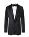 Men's Black Velvet 2 Piece Tuxedo Regular Fit