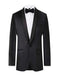 Men's Black Velvet 2 Piece Tuxedo Regular Fit