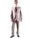Brand: Caravelli Collezione Suit - Caravelli Suit - Caravelli italy Men's Two Button Dress Suit Light Taupe