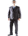 Brand: Caravelli Collezione Suit - Caravelli Suit - Caravelli italy Caravelli Men's Superior 150s  Two Button Pinstripe Dress Suit