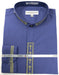 Daniel Ellissa Men's French Cuff Shirt Purple