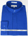 Daniel Ellissa Men's French Cuff Shirt Royal ~ Navy