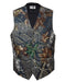 Men's Camo Tuxedo Vest