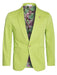 Men'S Cotton Stretch Slim Fit Blazer Apple