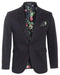 Men'S Cotton Stretch Slim Fit Blazer Black