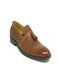 Woven Cap Toe Tassel Stylish Dress Loafer In Cognac