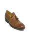 Woven Cap Toe Tassel Stylish Dress Loafer In Cognac