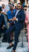 Men's Blue Two Button Closure  One Chest Pocket Suit