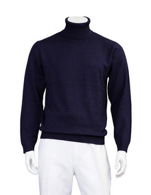 Big And Tall Sweater Knitted Sweater set Navy