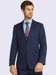 Mantoni Suit Brand Men’s Suit-Blue Check- High End Suits - High Quality Suits