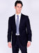 Mantoni Suit Brand Men’s Suit-Navy- High End Suits - High Quality Suits