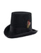 Designer Brand Black Short Pilgrim Top Hat ~ Tuxedo Hat