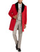 Men's Faux-Fur Trim Overcoat