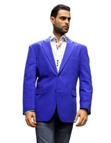 Velour Men's blazer Jacket Men's Black Velvet Trim Lapel Tuxedo Looking!