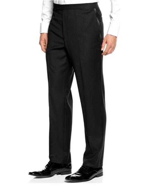 Men's New Slim Fit Black Tuxedo Men's Tapered Men's Dress Pants MensUSA Men's New Slim Fit Black Tuxedo Men's Tapered Men's Dress Pants MensUSA