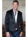 Sport Coat Jacket Men's Black Shawl Collar velour Blazer Jacket Men's blazer