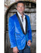 Sport Coat Jacket Men's Royal Shawl Collar velour Men's blazer Jacket
