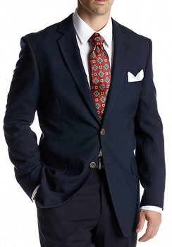 Portly Navy Blazer Executive Fit Suit