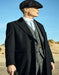 Men's Black One Chest Pocket Three Button Peaky Blinders Suit - Peaky Blinders Outfit + Hat (Peaky Blinder Custome)